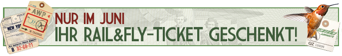 Nur im Juni. Ihr Rail&Fly-Ticket geschenkt!