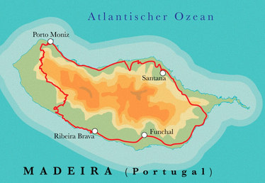 Route Madeira, 8 Tage Wanderreise Route Madeira, 8 Tage Wanderreise