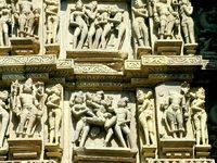 Indien Khajuraho Tempel